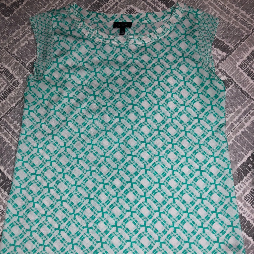 Green blouse